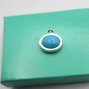 Robin egg blue carolee charm‎ pendant